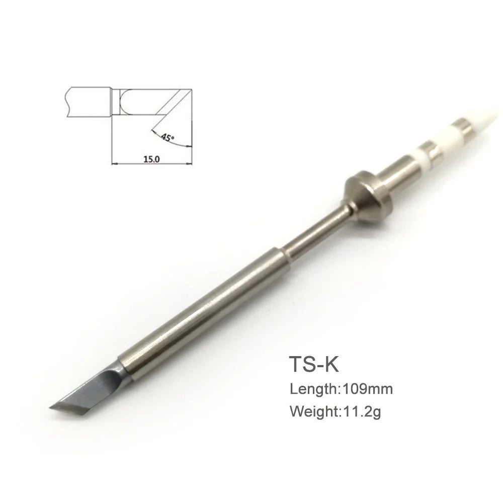TS101/TS100/T85 Soldering Iron tips Replacement Various models of Tip Electric Soldering Iron Tip K KU I D24 BC2 C4 C1 JL02