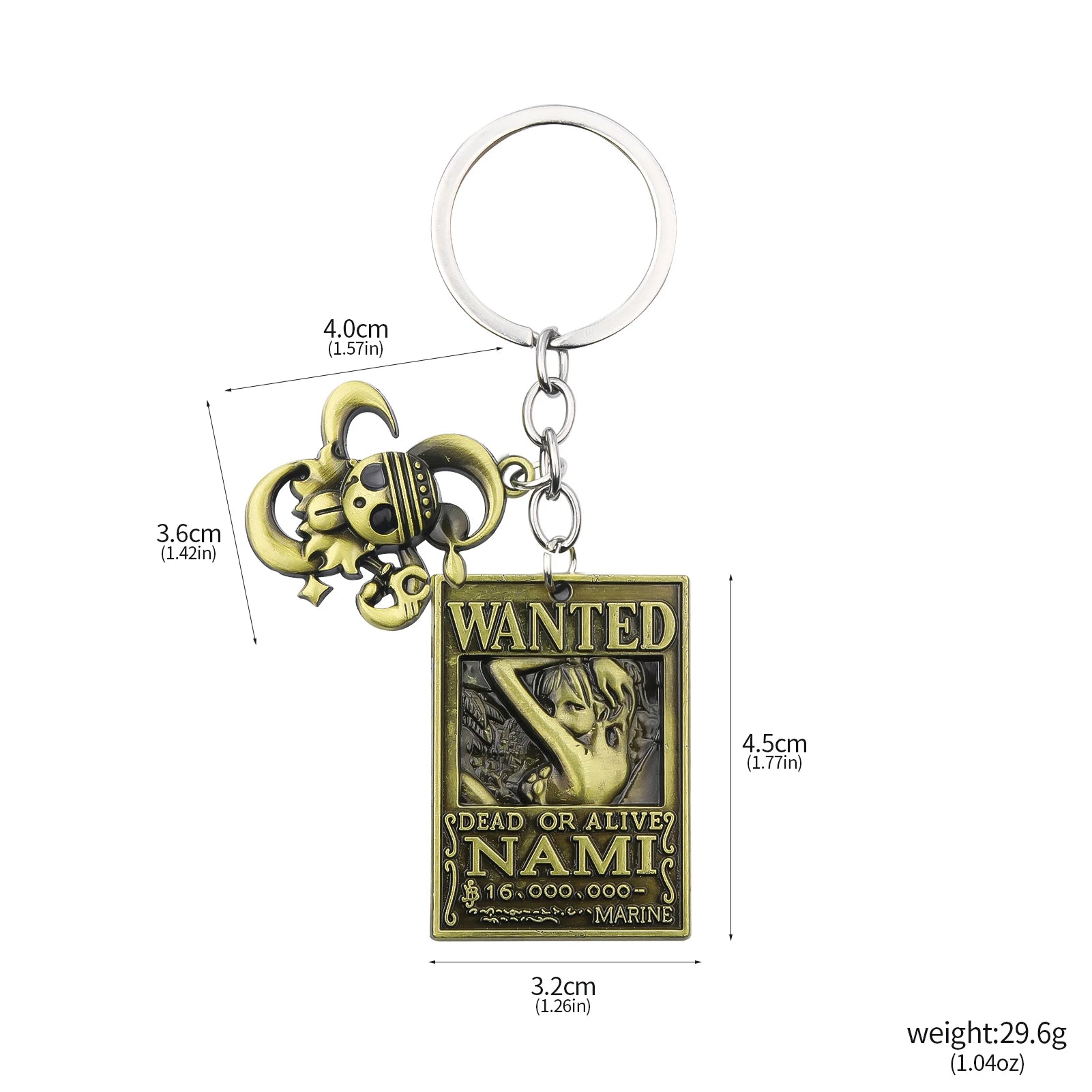 One Piece Luffy Straw Hat Keychain Rotatable Zoro Skull Metal Pendant Role-Playing Decorative Accessories Fan Jewelry Gift