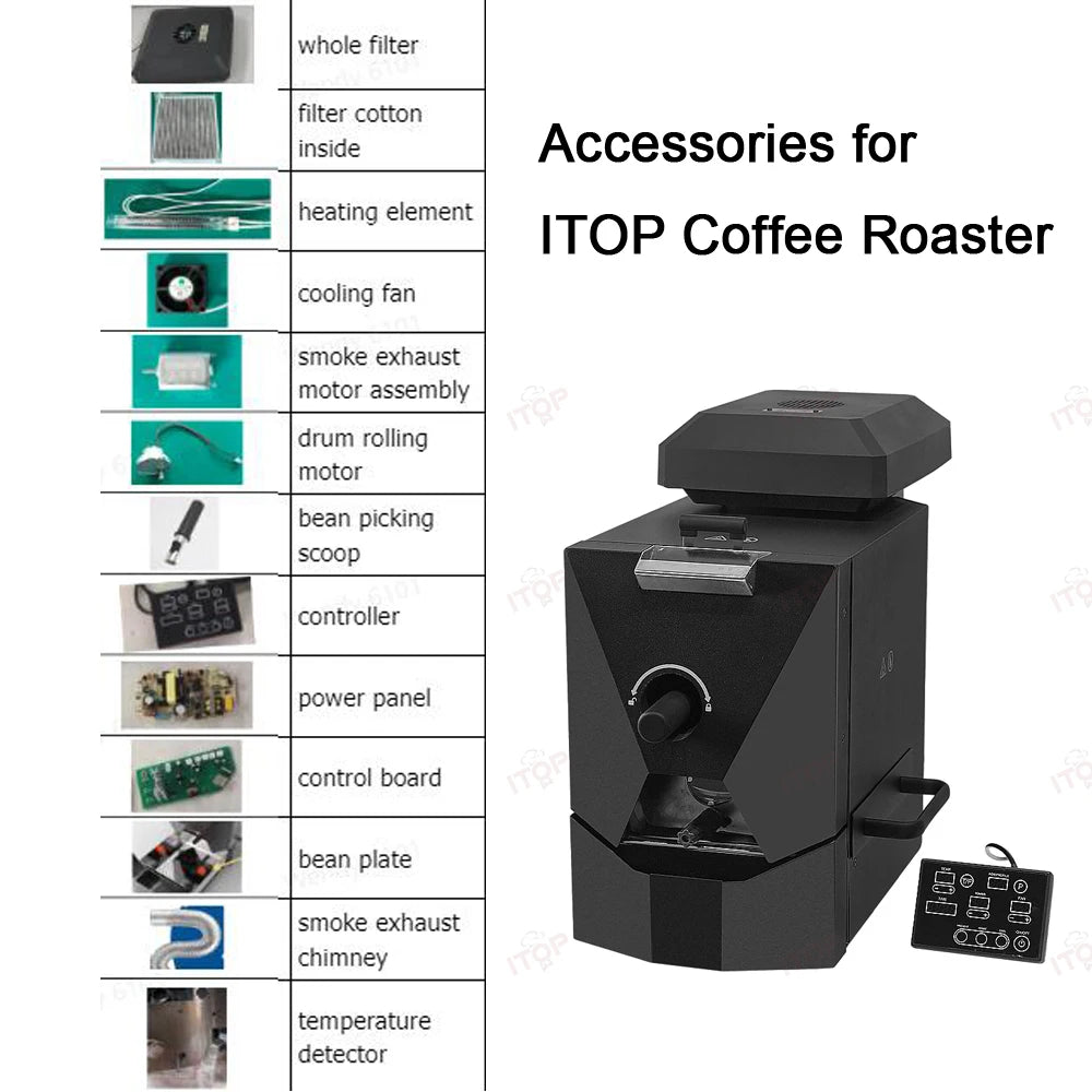 Spare Parts for ITOP Coffee Roaster CBR-1 ITOP Roaster