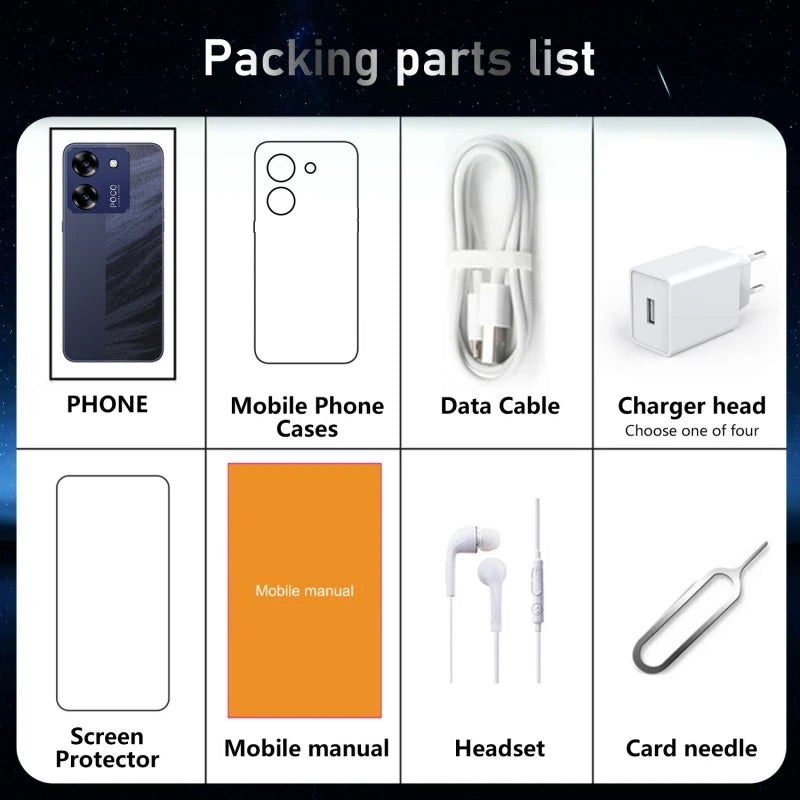 M7 Pro 12GB+512GB Smartphone 7.3inch 7800mAh 72+108MP Dual Android14 Cellphones Snapdragon8 gen3 SIM 5G Mobile phone AB22
