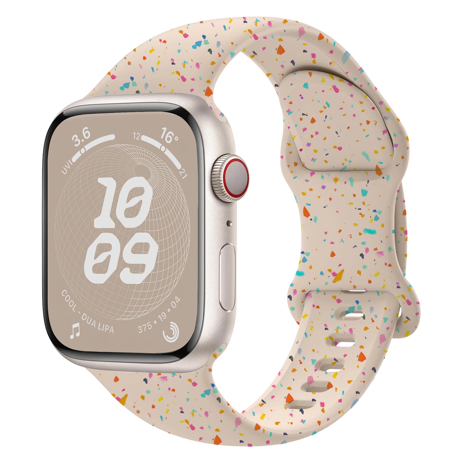 Silicone Strap for Apple watch band 40mm 41mm 45mm 44mm 46mm 49mm 42mm Breathable bracelet iwatch Series 11 10 9 8 SE 3 Ultra 2