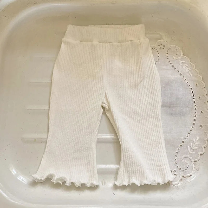 Baby Trousers Summer Slim Pants Newborn Boy Stretch Trousers Toddler Boys Girl Clothes Solid Color Infant Clothing for Kids
