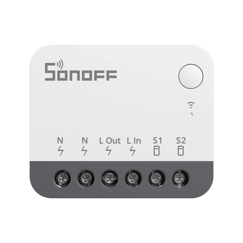 SONOFF ZBMinir2 ZBMini Extreme Zigbee Smart Switch Detach Relay External Switch Control Via EWeLink Compatible with Zigbee Hub