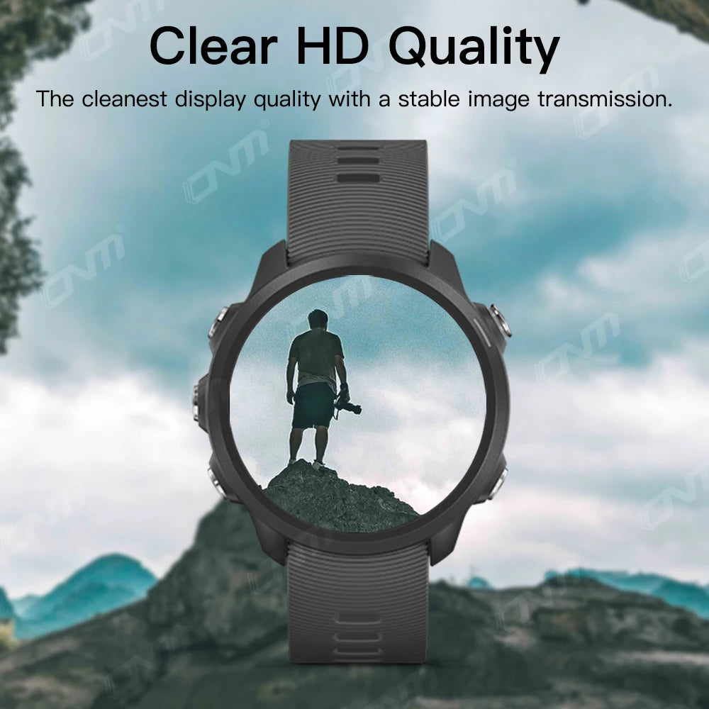 9H Tempered Glass for Garmin Forerunner 955 945 255 245 Music 55 Accessories Screen Protector Glass Ultra-HD Anti-scratch Film