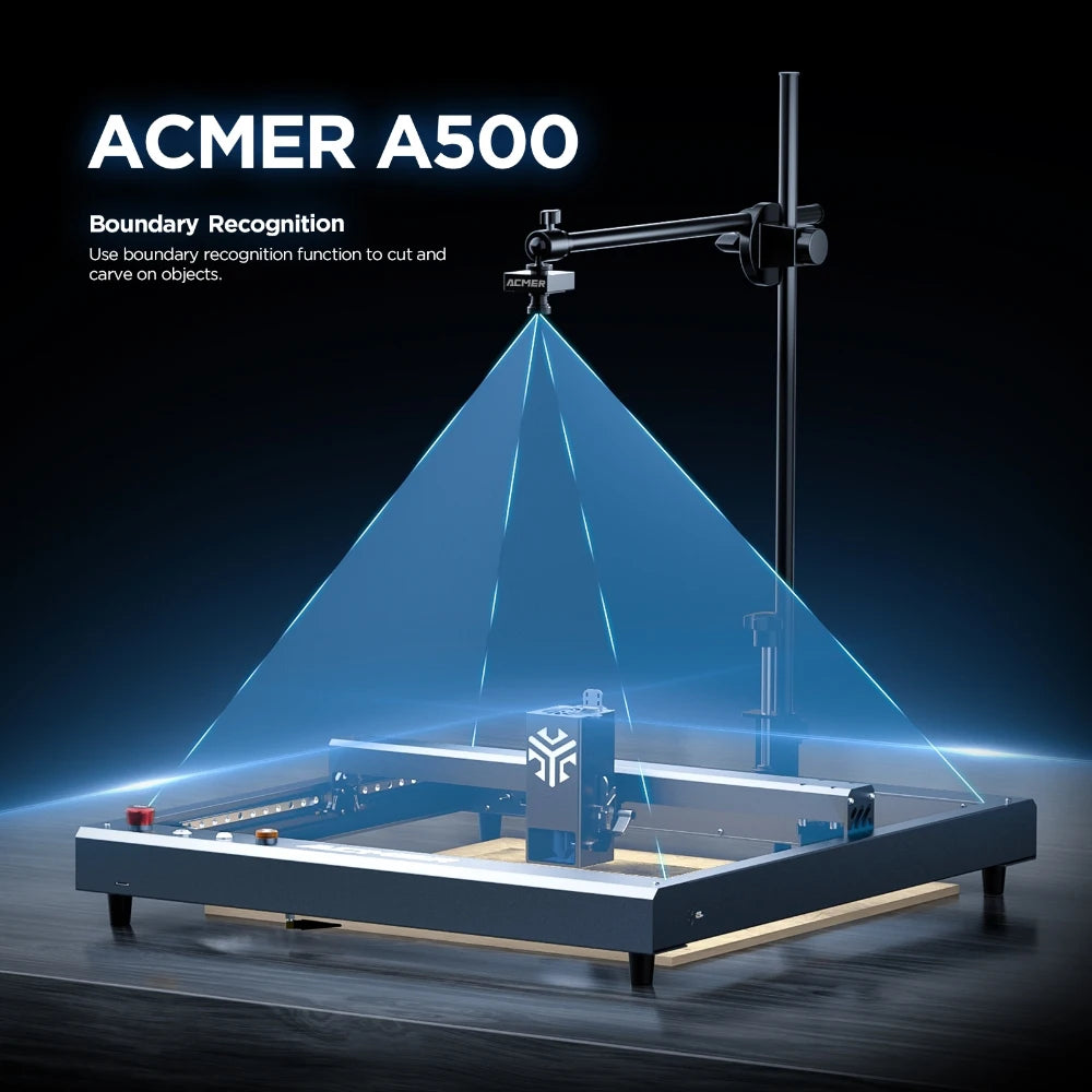 ACMER A500 Lightbrun Camera for ACMER XTOOL SCULPFUN Atomstack Ortur IKIER CREALITY TWO TREES COMGROW Laser Engraving Machine