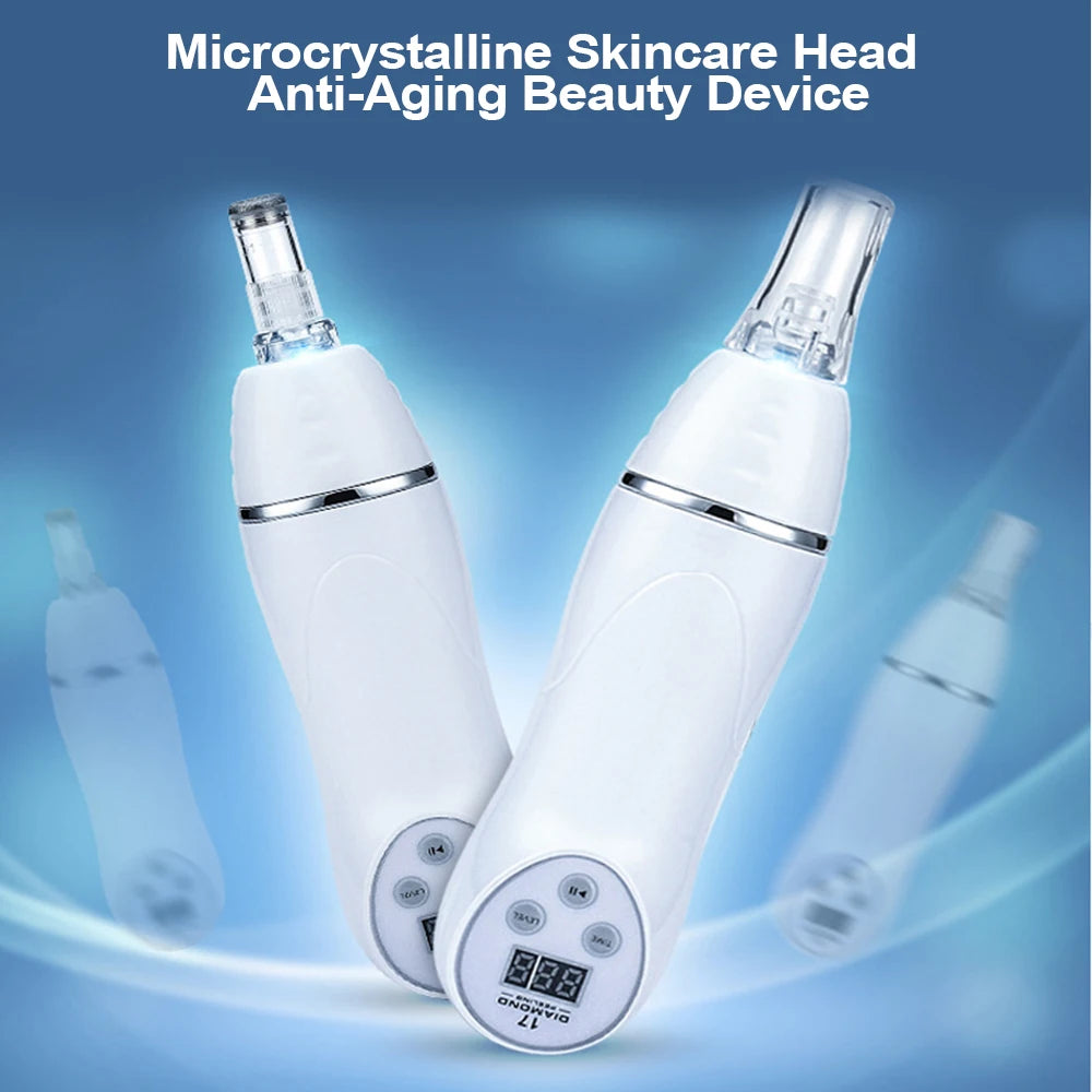 Dermabrasion Peeling Blackhead Acne Pore Remove Facial Skin Care Beauty Machine Vacuum Face Diamond Pen home Beauty Equipment