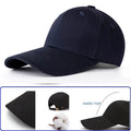 Ajustable Extra Long Bill Brim Baseball Cap Men Women 100% Cotton Visor Hat