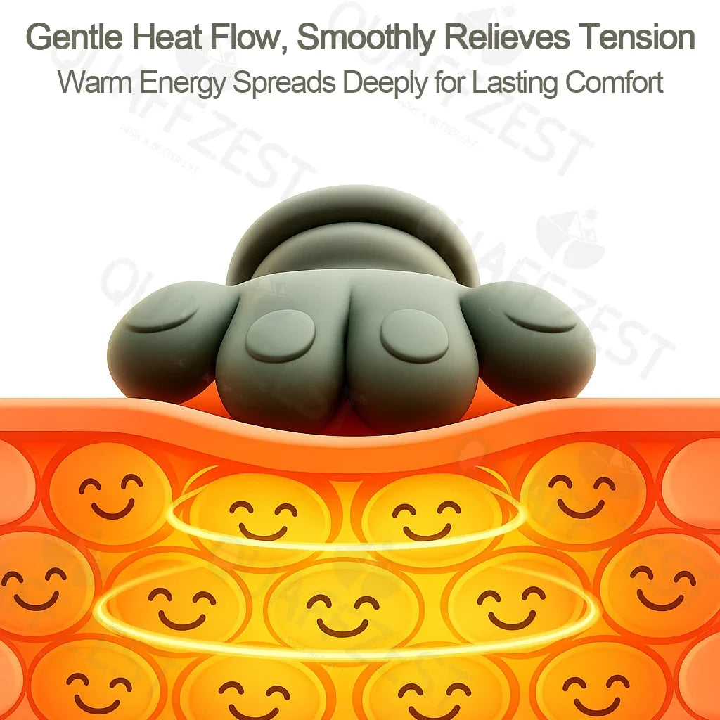 Bionic Finger Neck Shoulder Massager Wireless Neck Cervical Trapezius Kneading Massage Shawl Brushless Motor Neck masajeador