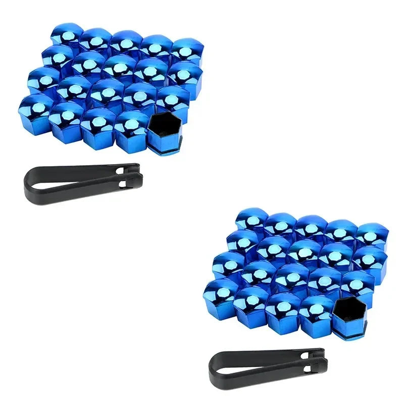 17/21/19mm 20PCS Car Wheel Nut Caps Protection Covers Caps Anti-Rust Auto Hub Screw Cover Car Tyre Nut Bolt Exterior Decoration