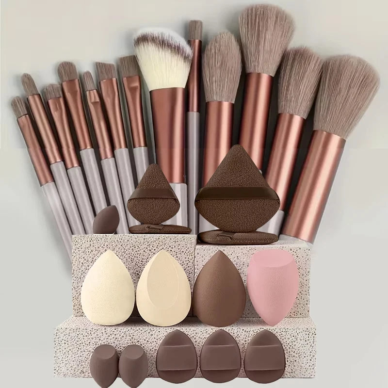 10PCS Makeup Brush Set Professional Super soft detail brush Blush Brush Foundation Concealer Eyeshadow Brush