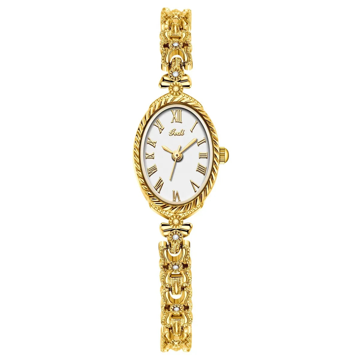 Gold Bracelet Watch For Women Fashion and Exquisite High Aesthetic Value Waterproof Versatile Ladies Fashion Quartz Wristwatches