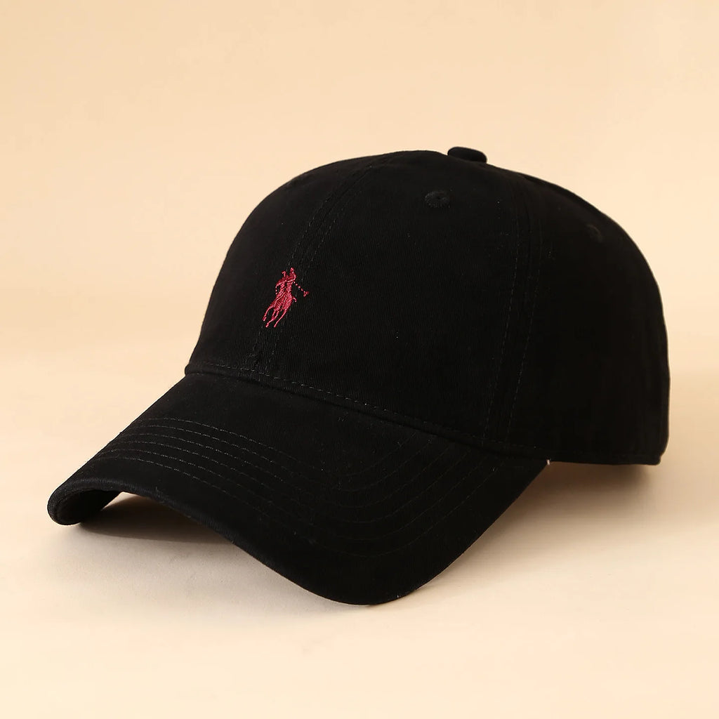 Unisex Letter Embroidery Hip‑Hop Baseball Cap Adjustable Casual Outdoor Sunscreen Hat Men Women Daily Streetwear Caps