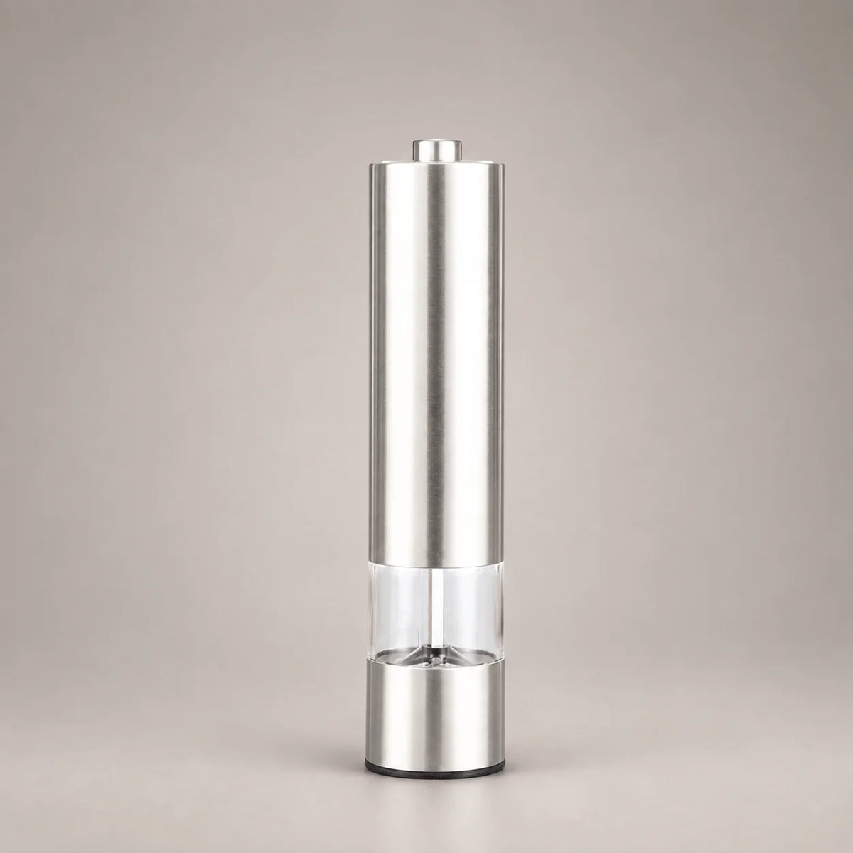 Stainless Steel Electric Pepper Grinder Salt and Pepper Mill Set for Black White Pepper Sichuan Peppercorn Rose Salt Grinding Seasoning Bottle Home Kitchen Spice Mill Tool Gadgets for Cooking Supplies Easy Use