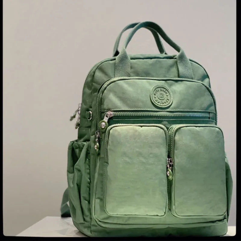 Korean Style Casual Backpack Women Lightweight Mini Backpack for Daily Commute Travel, Cute School Bag