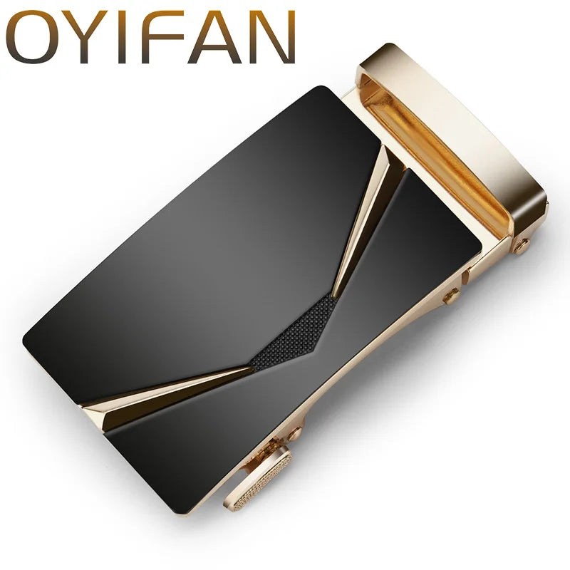 Men's Automatic Belt Buckle for 3.5cm Ratchet Belt Replacement Buckle, Fashion Style Men's Belt Buckle