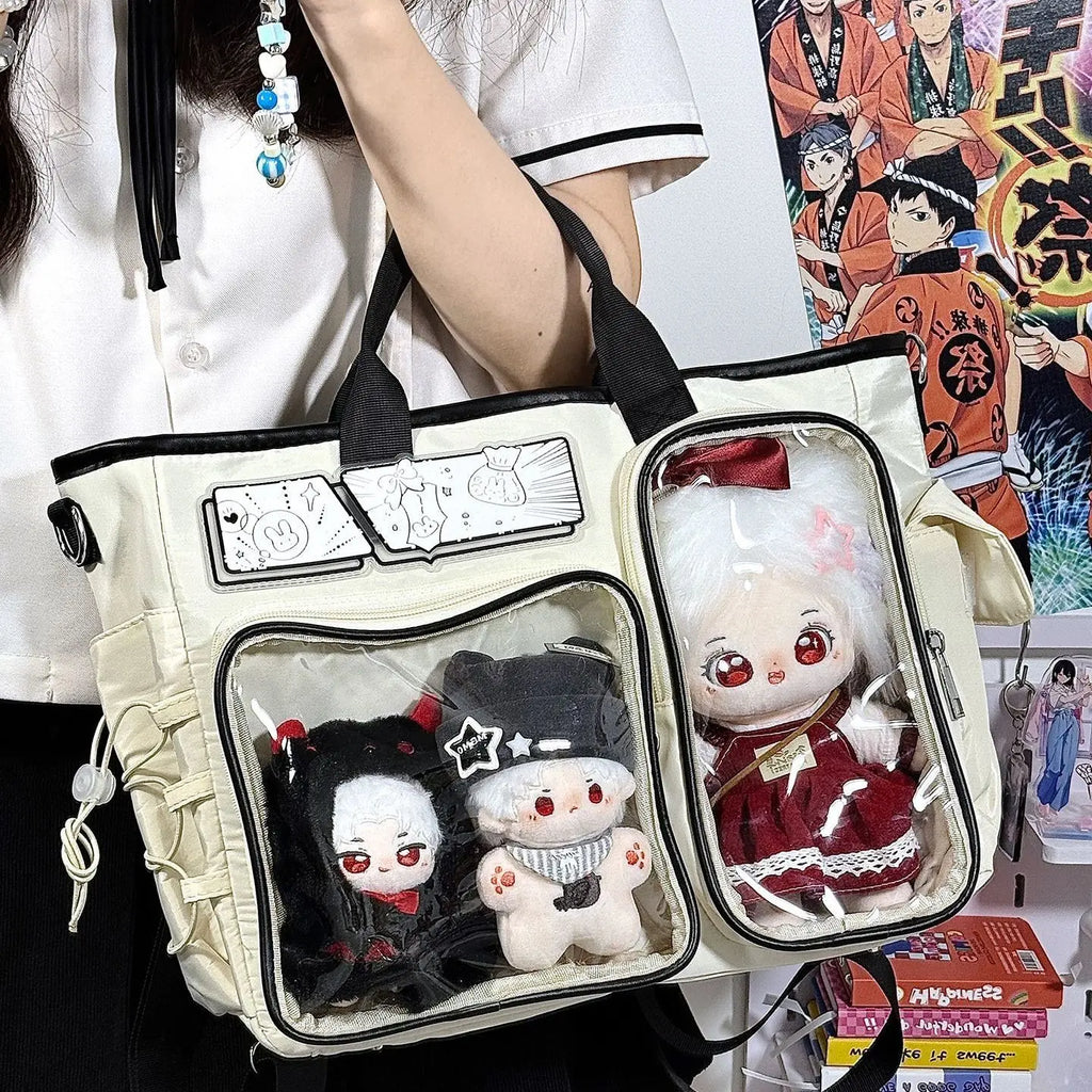 Japanese Cute Girl Ulzzang Ita Bag Daily Commuting School Bag Backpack Fashionable Y2K Shoulder Bag Dolls Bag Bags for Women