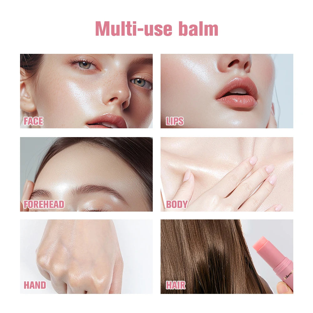 Moisturizing Wrinkle Bounce Multi Balm Stick Deep Hydrating Facial Skin Long-lasting Brightening Collagen Cream Korean Cosmetics