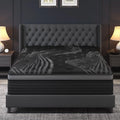 12"14" Gel Memory Foam Hybrid Pocket Spring Mattress Twin Full Queen King Bed Mattress In A Box, Medium Firm Motion Isolation