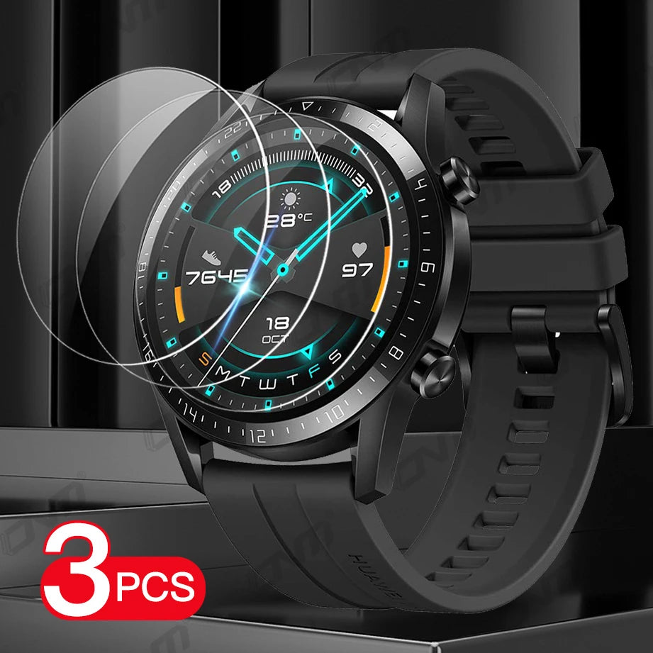 9H Premium Tempered Glass for Huawei Watch GT3 Pro GT2 46MM 43MM HD Screen Protector for Huawei GT 3 2 Runner Protective Film