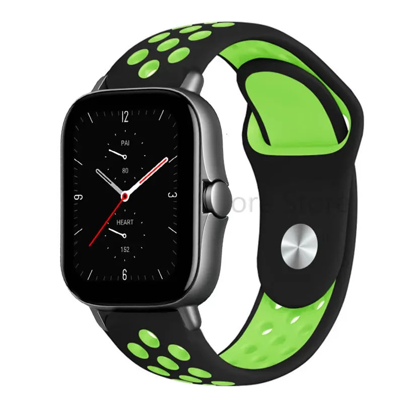 Pride strap For Amazfit GTS 4-3-2e Mini/GTR 4-3-Pro-2 47mm/GTR 2e/stratos 2/3 20mm/22mm Watch band sport Bracelet bip-U-S-lite