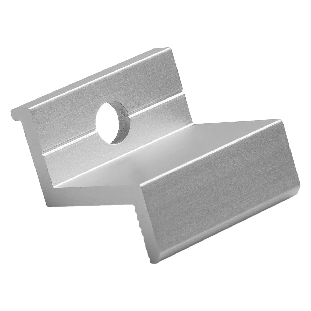10Pcs Aluminum Alloy PV End Clamps Solar Photovoltaic Brackets For Solar Module Panel Racking Mounts Accessories
