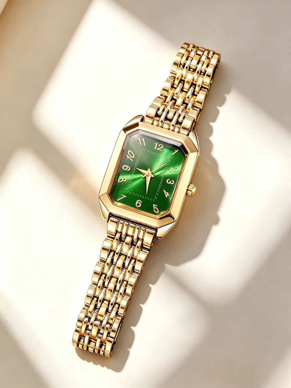 Ladies Quartz Watch Set with Embedded Jewelry Birthday Gift Not Including Box Elegant Timepiece And Accessory Combo