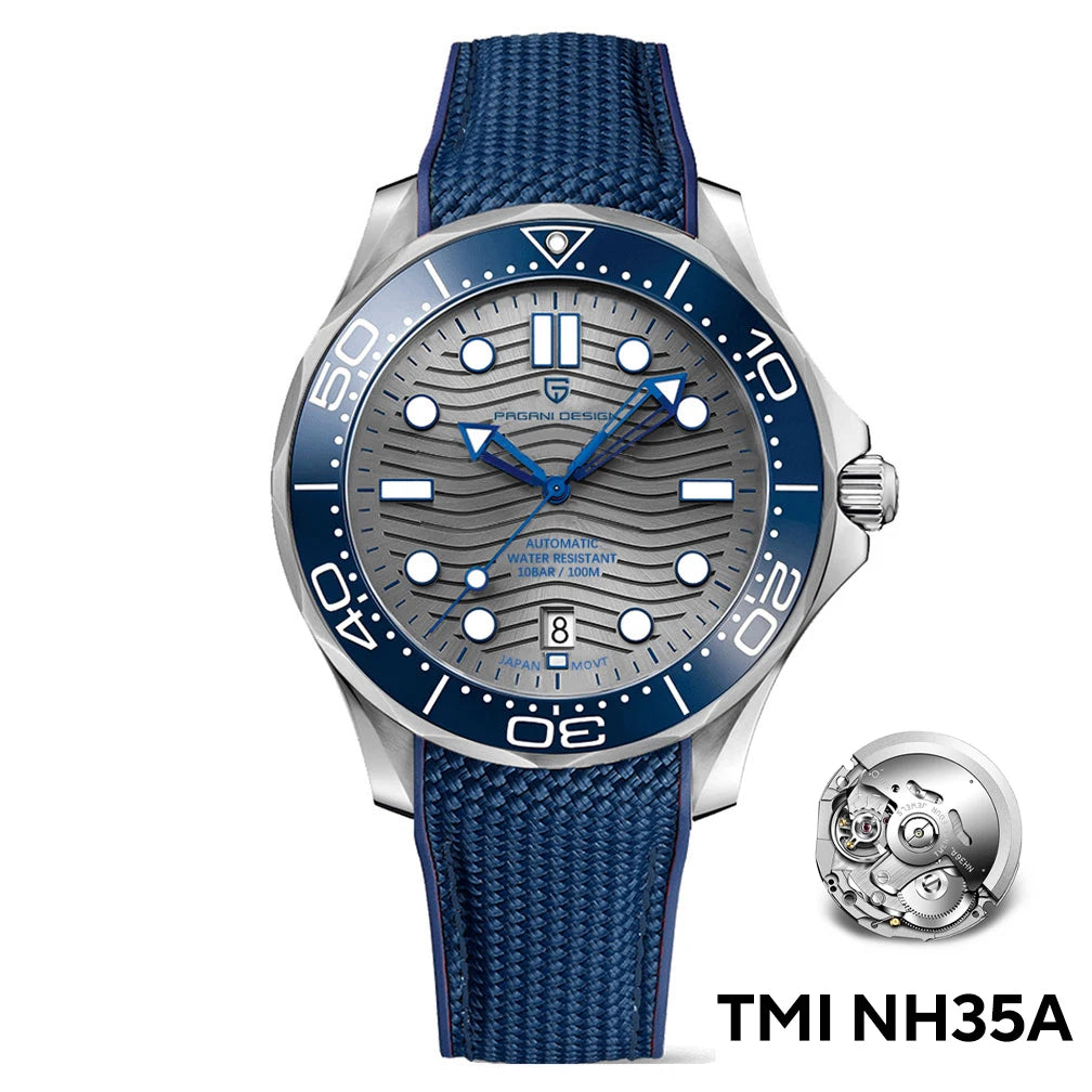 2025 New PAGANI DESIGN PD1685 Men's Watches Mechanical Wristwatch For Men Automatic Watch Men Japan NH35A 20Bar Waterproof Clock