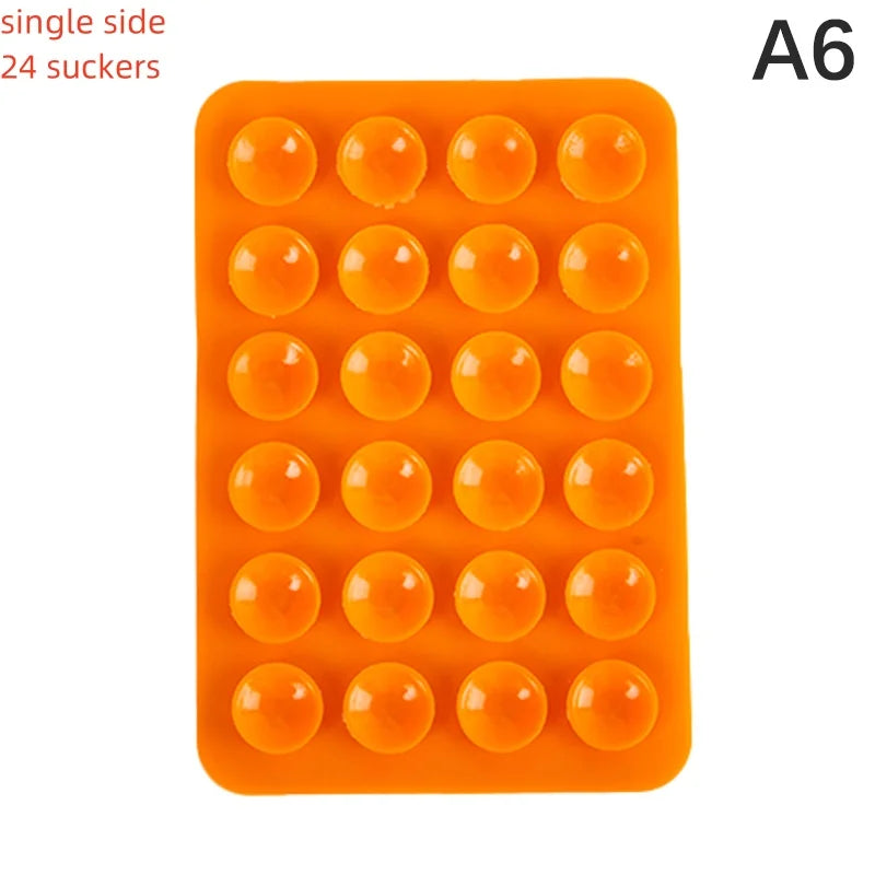 1pcs Backed Adhesive Sucker Pad For Fixed Pad Double Single Side Silicone Suction Pad For Mobile Phone Fixture Suction Cup
