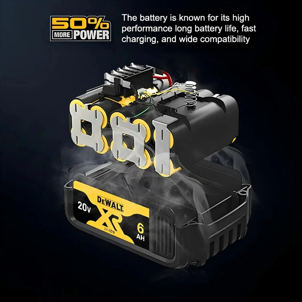 Original Dewalt 20V Battery, 2.0Ah-9.0Ah Battery DCB200 DCB609 DCB206 DCB606 DCD805 For Dewalt Power Tool Replacement Battery