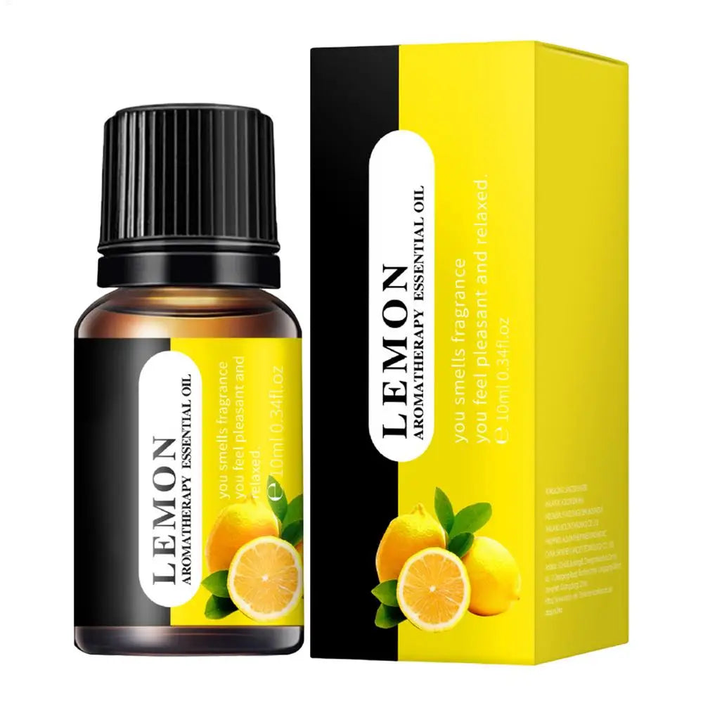 1pc Citronella,bergamot, Sandalwood, Peppermint Essential Oil For Diffusers Aromatherapy Sleep Meditation Candles & Massage