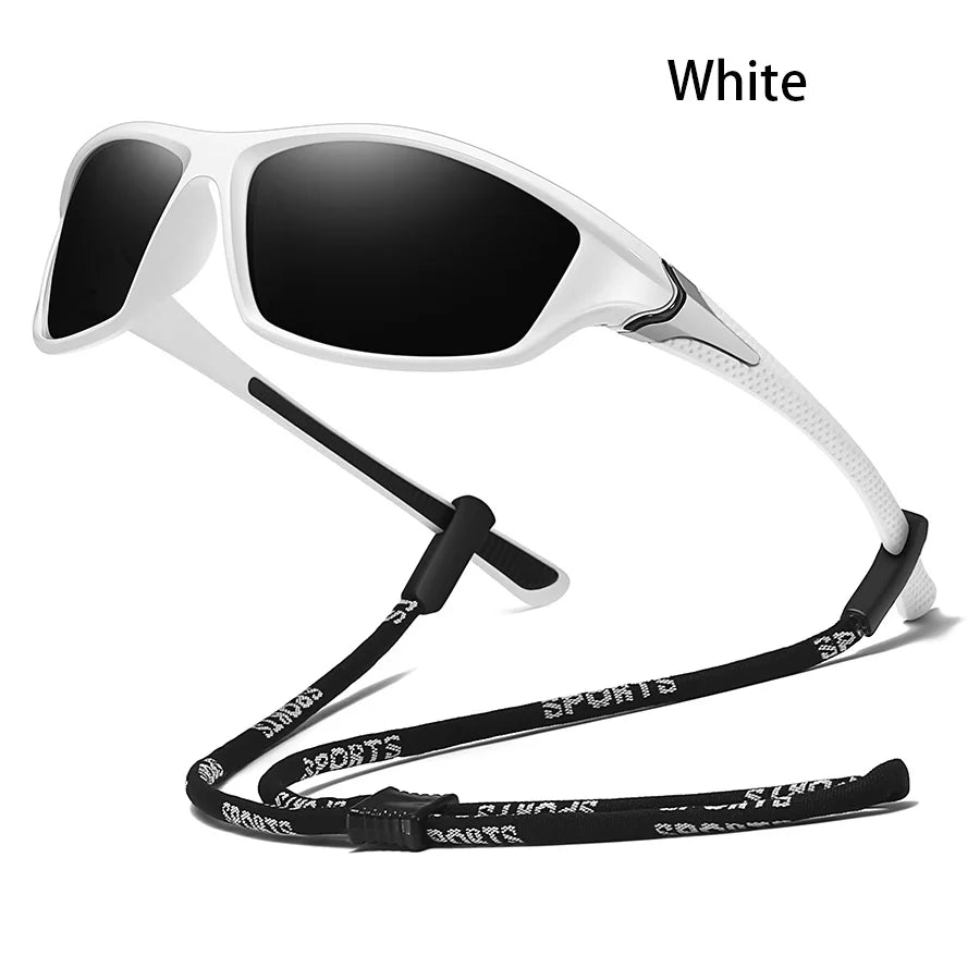 Men And Women  Eyewear Outdoor Sports Sunglasses With Chain Cycling Climbing Skiing Fishing Vintage Sun Glasses