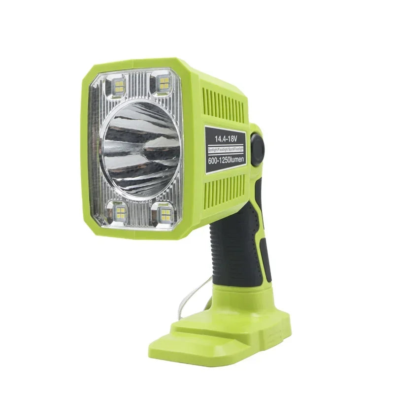 LED Working Lights For Ryobi 14.4V 18V Lithium Nickel One+ Battery P108 P104 Alarm Flashlight Electric Torch Spotlight Car Lamp