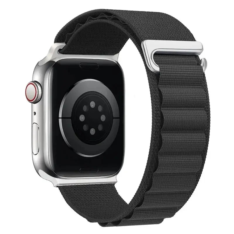 Alpine Loop Strap For Apple Watch Band 49mm 45mm 41 44mm 40mm Nylon Braided Watchband Bracelet Iwatch Series 10 46mm 42mm Ultra
