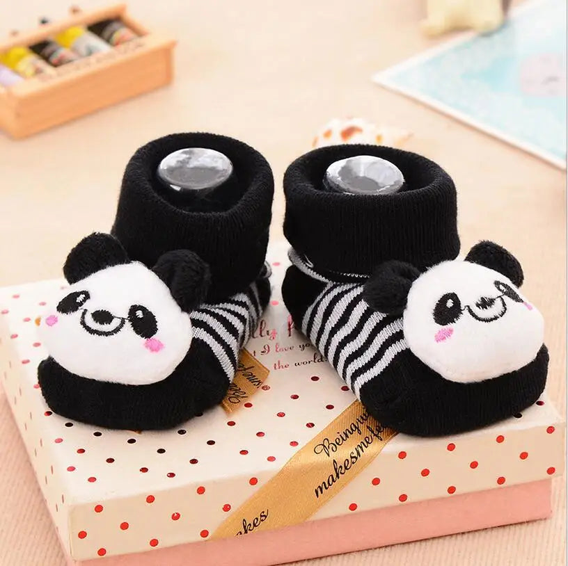 Baby Socks Toy Slipper Girls Boys Newborn Accessories Anti Slip Animal Kids Toddlers Gift Clothes Infant Stuff Children Bear