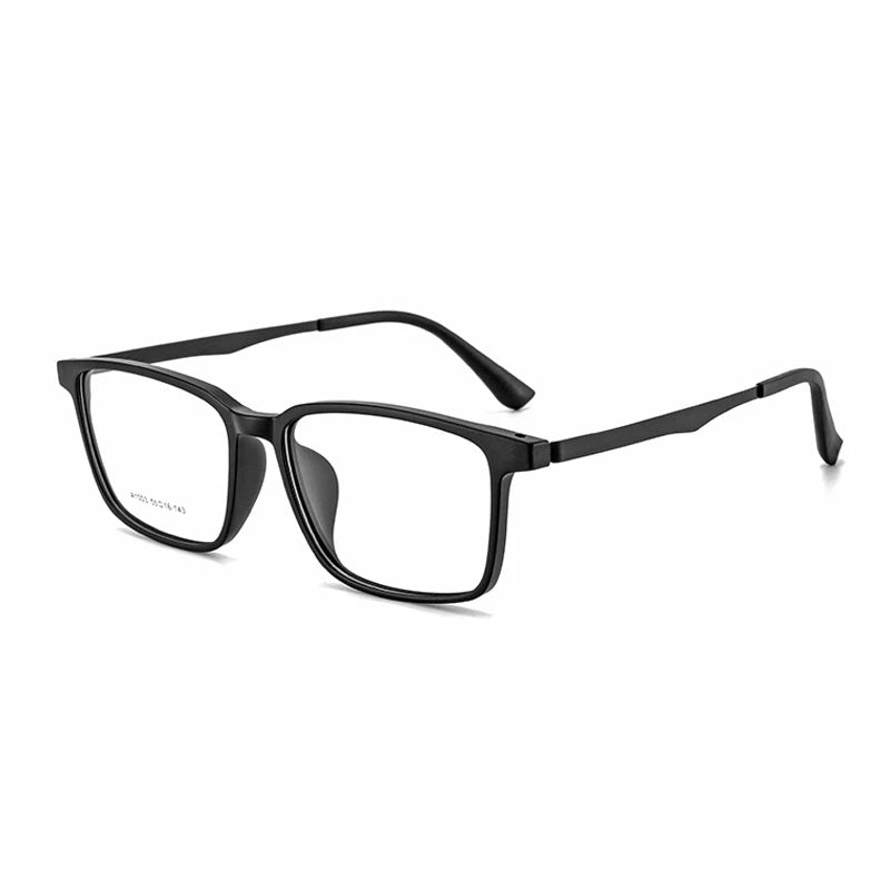 New 2024 Business Eyewear Retro Big Square TR90 Titanium Eyeglasses Myopia Optical Prescription Glasses Frame For Men A1003