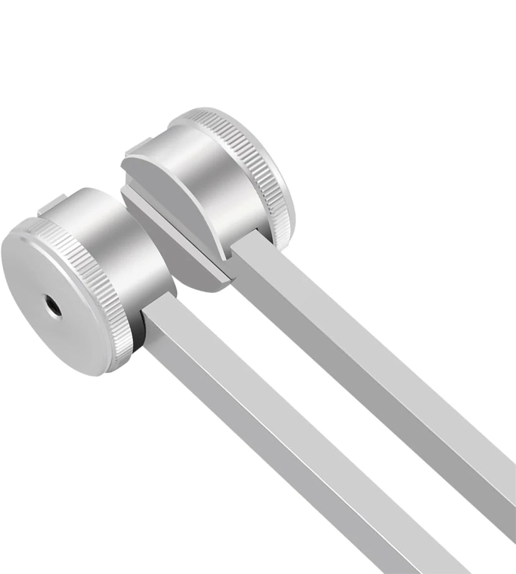 Miwayer 128Hz Tuning Fork 1/2Set -Acoustic Tuning Fork - Professional Sound Therapy Tool for Chakra Balancing & Stress Reduction