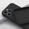 Luxury Original Liquid Silicone Phone Case For iPhone 11 12 13 14 15 16 17 18 Pro Max Air Plus Soft Bumper Back Cases Cover