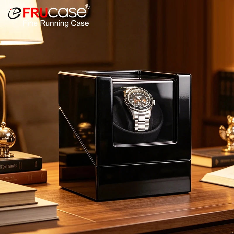 FRUCASE Upgrade Watch Winder For Automatic Watches Watch Box USB Cable 1+0/2+0/4+0