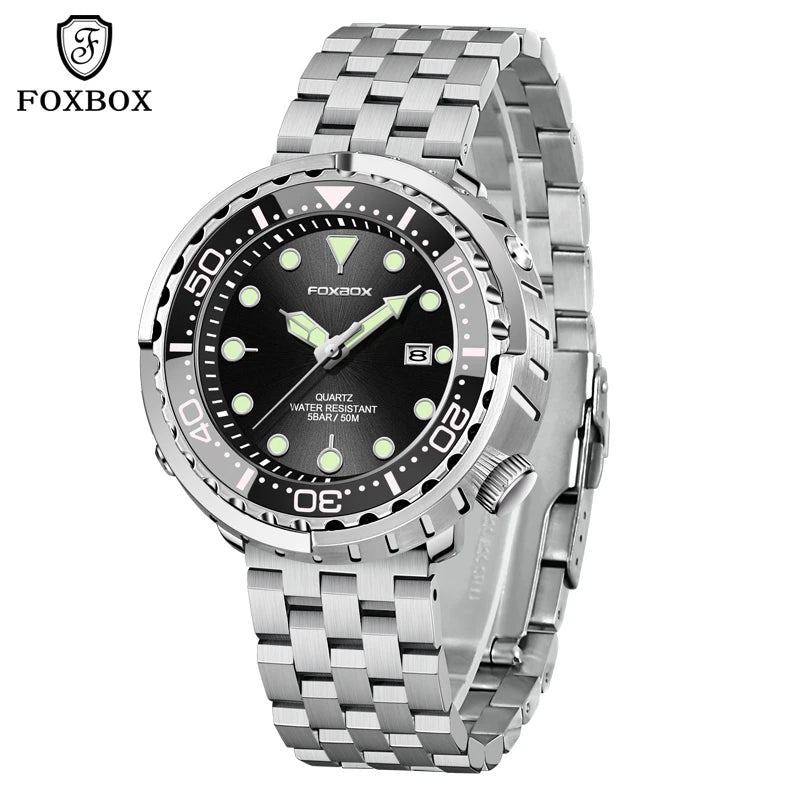 2024 Men Watch Outdoor Sports Quartz Watches Men Waterproof Chronograph Wristwatch Mens Military Clock Man Relogio Masculino