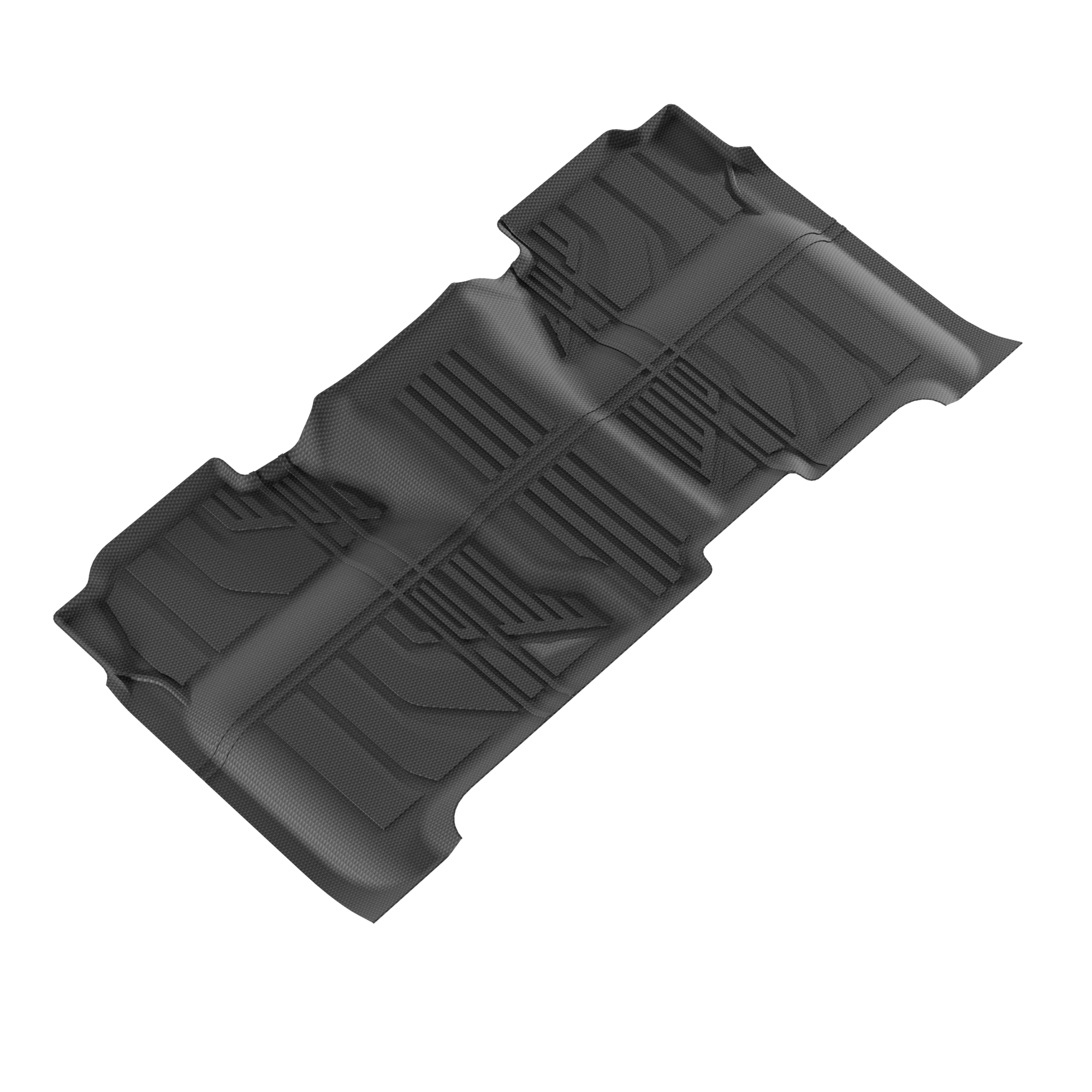 3Pcs Set Car Floor Mats Compatible for Silverado 1500 2014-2019 All-Weather Automotive Floor Mats Waterproof Accessories