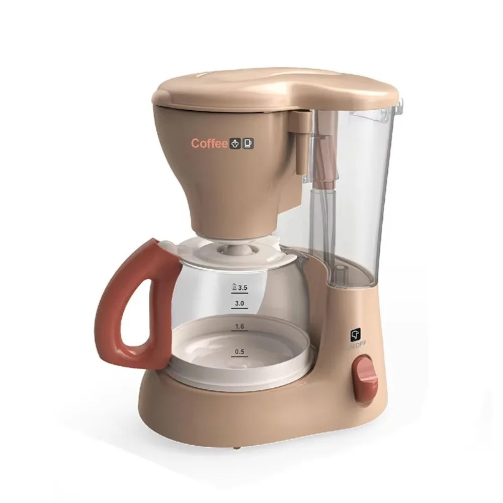 Kitchen Appliances Toy Kids Kitchen Accessories Pretend Play Set with Blender Coffee Maker Mixer with Sounds & Light