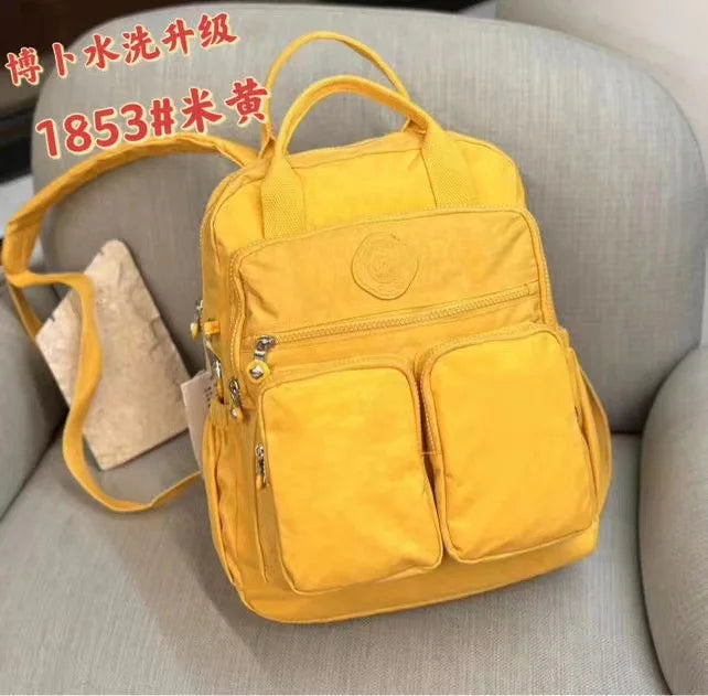 Korean Style Casual Backpack Women Lightweight Mini Backpack for Daily Commute Travel, Cute School Bag