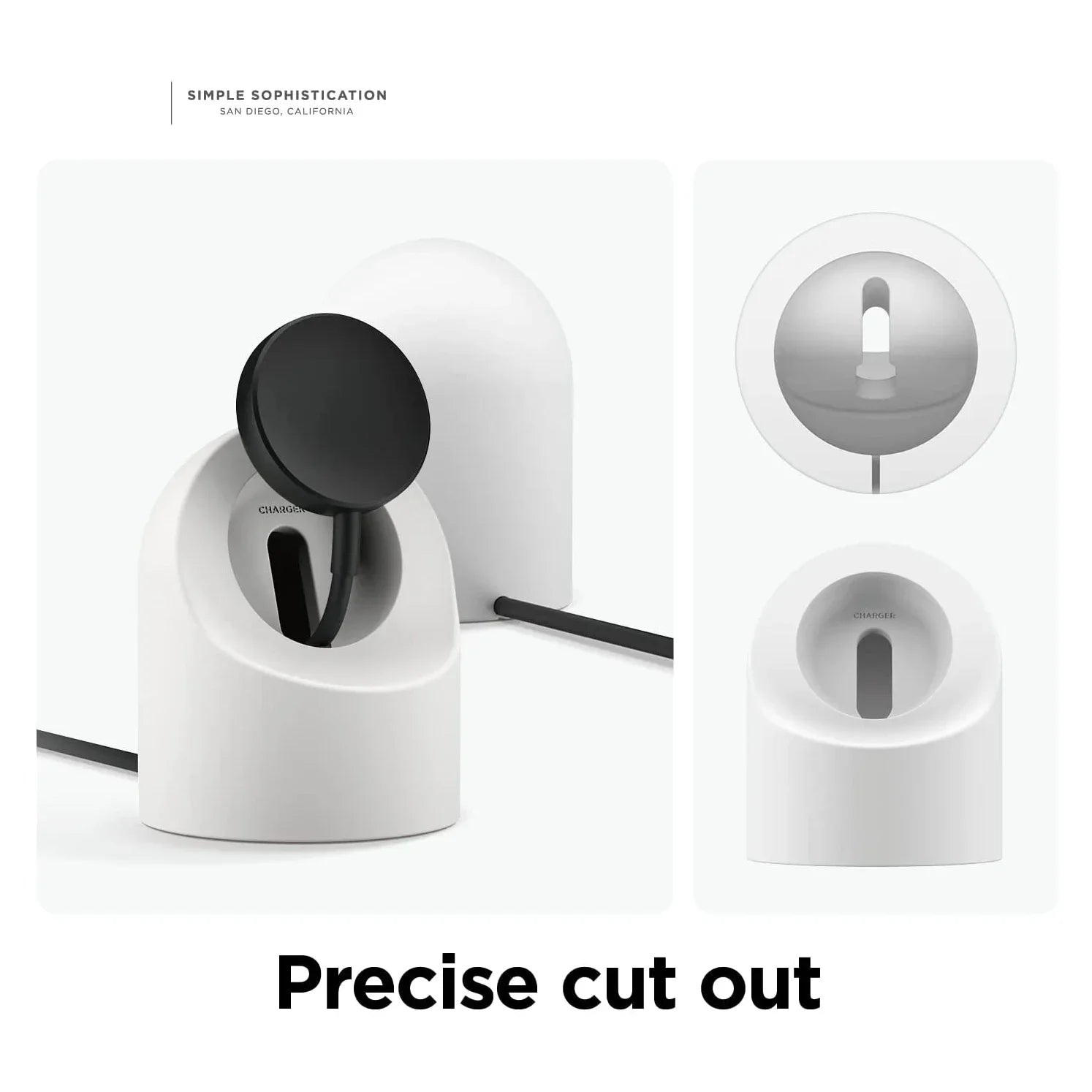 Compatible with For Samsung Galaxy Watch 7 4 3 6 5 Charger Stand 40 44 46mmGalaxy Watch3 4 6 5 Pro 7 Charger silicone Stand 45mm