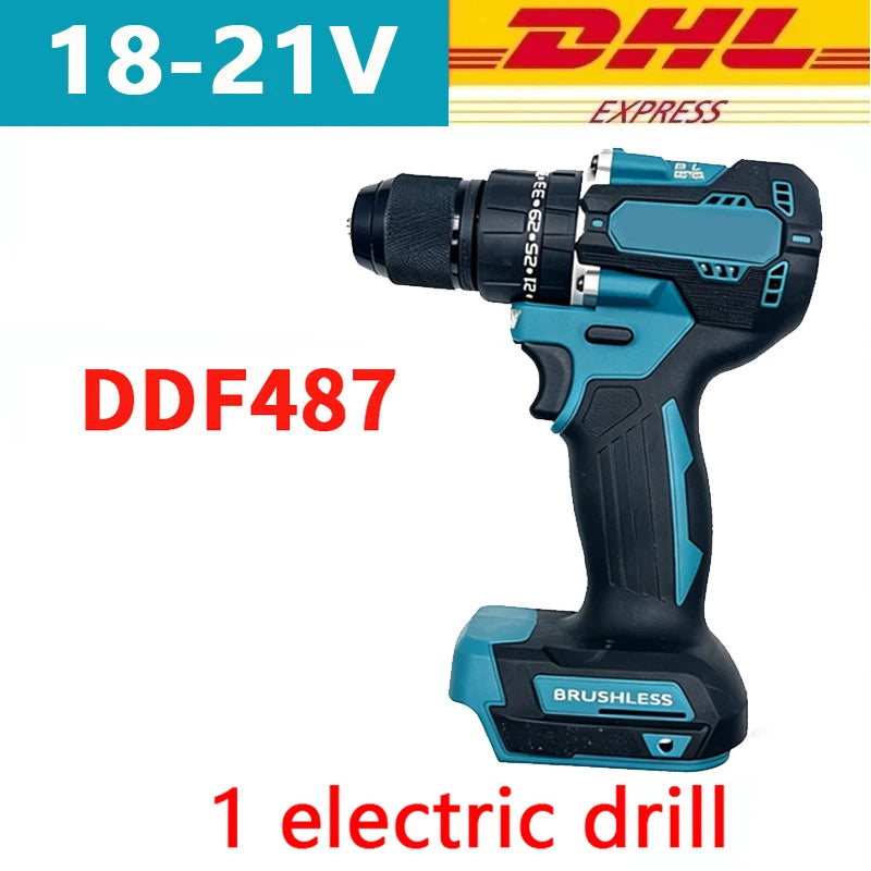 21V 6/9/12AH For Makita 18V Battery Power Tools Li-ion Replacement LXT BL1850 BL1860 DDF487 for 18V Screwdriver with BMS -