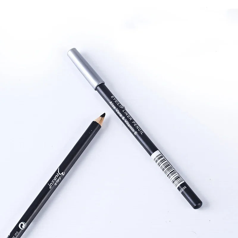 Fashion Professional Makeup Black Brown Eyeliner Eyebrow Pencil Portable Hard Eyeliner Waterproof Lasting Cosmetic Beauty Tool