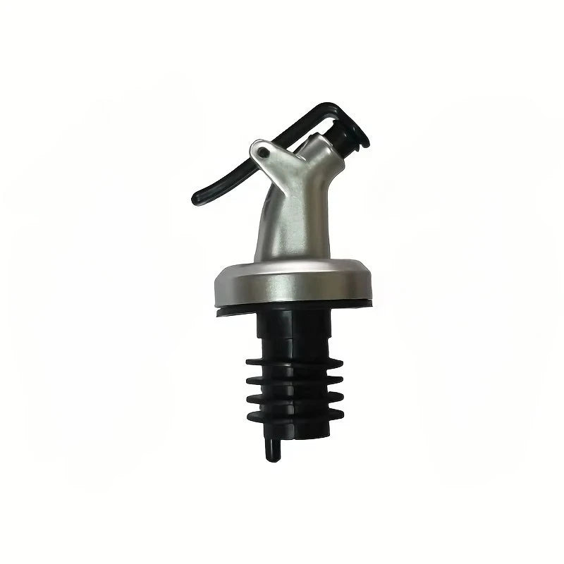 3pcs Oil Bottle Stopper Controllable Sealing Oil Bottle Nozzle Seasoning Soy Sauce Vinegar Bottles Mouth Stoppers No Oil Leakage