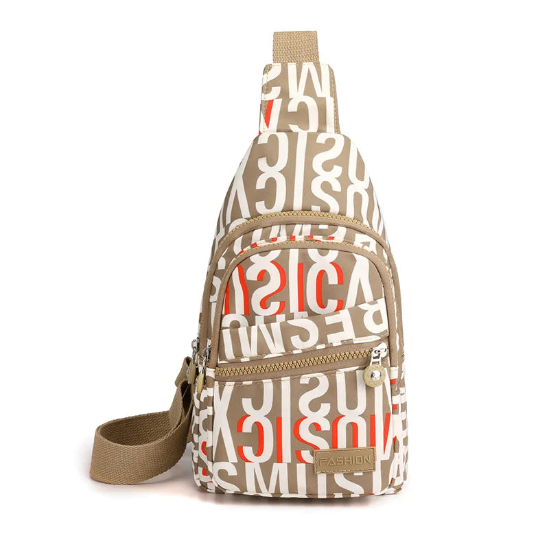 Women Mini Backpack Small Chest Bag Oxford Cloth Waterproof Fashion Messenger Bag Female Sports Bag Travel Bagpack Crossbody Bag