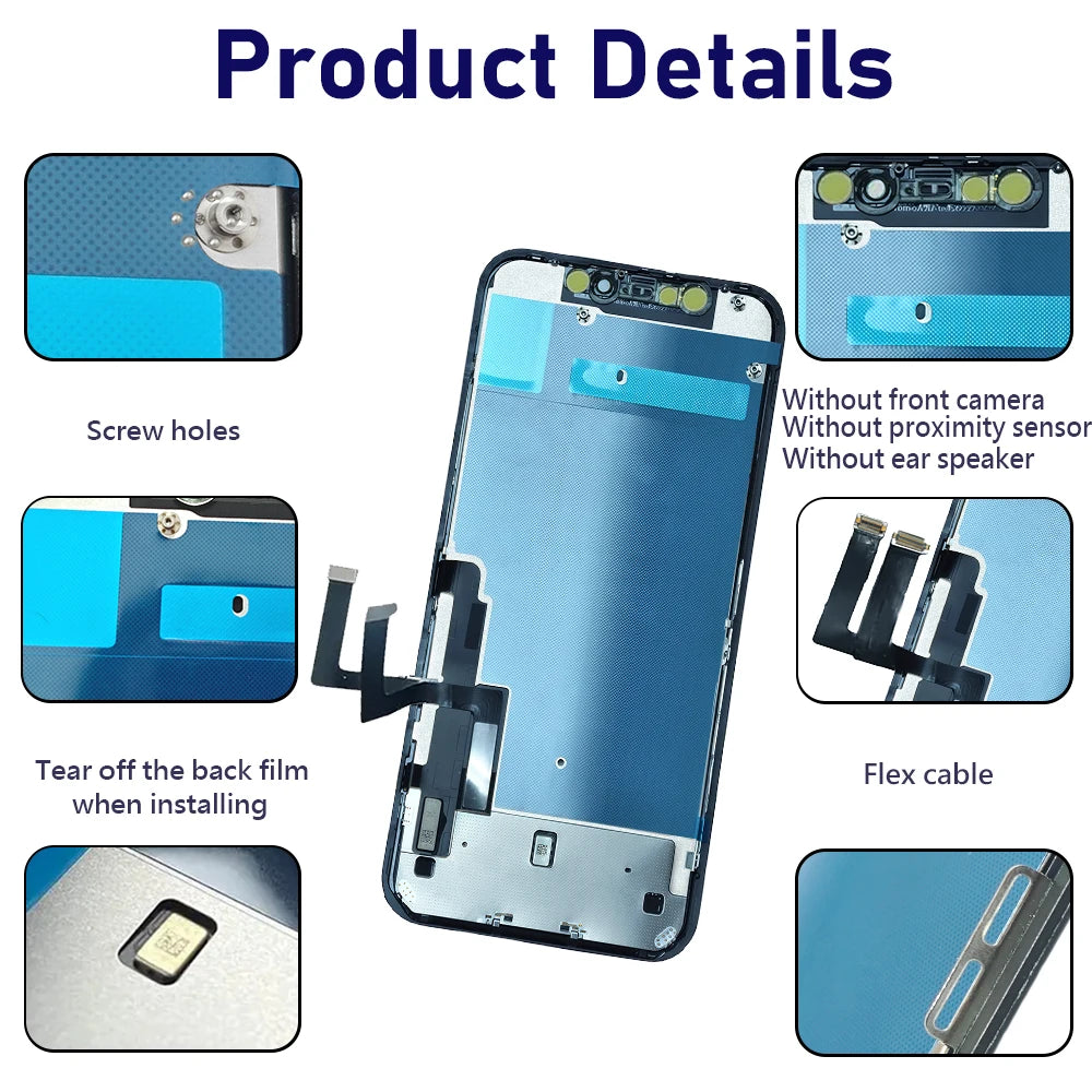OLED Pantalla for iphone 11 LCD Display Touch Screen Digitizer Assembly for iPhone 11 LCD Screen Replacement