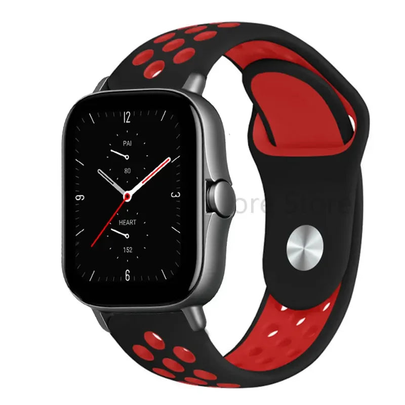 Pride strap For Amazfit GTS 4-3-2e Mini/GTR 4-3-Pro-2 47mm/GTR 2e/stratos 2/3 20mm/22mm Watch band sport Bracelet bip-U-S-lite