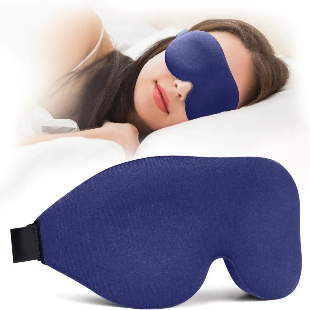 3D Eyepatch Sleeping Mask Block Out Light Soft Paded Sleep Rest Relax Aid Cover Patch Blindfold Face Shade Eyeshade Eyes Patchs